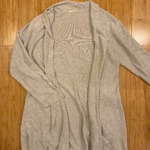 Eileen Fisher Cream Knit Cardigan
